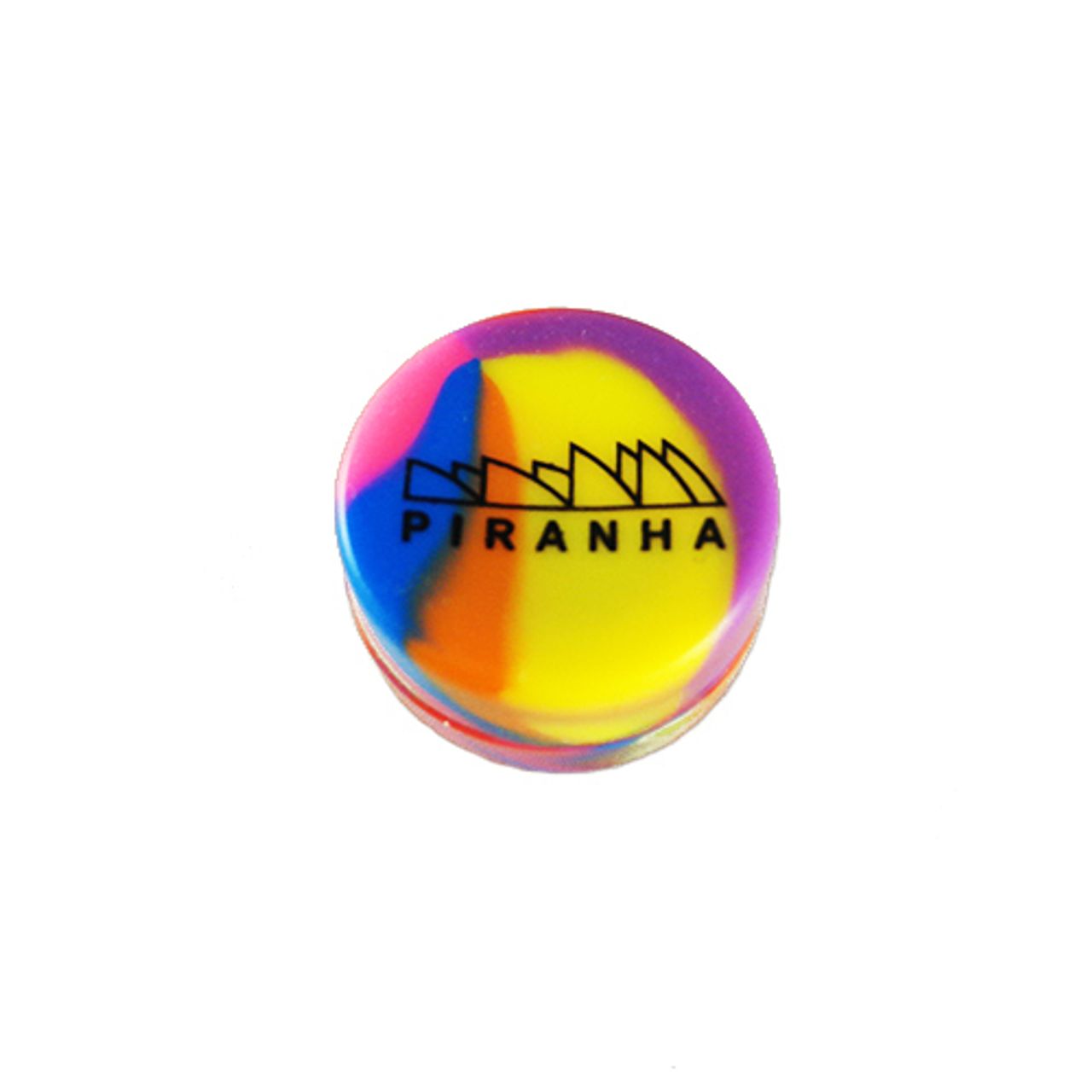 Piranha Silicone Container New Logo Assorted Colors