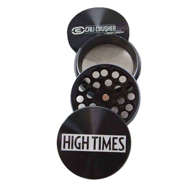 Cali Crusher High Times Grinder Limited Edition 4 Piece Black